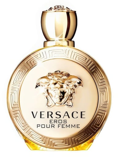 Versace Eros Pour Femme - luxury perfume bottle