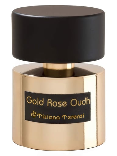 Tiziana Terenzi Gold Rose Oudh - luxury perfume bottle