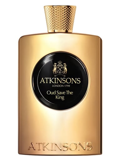 Atkinsons Oud Save The King - luxury perfume bottle