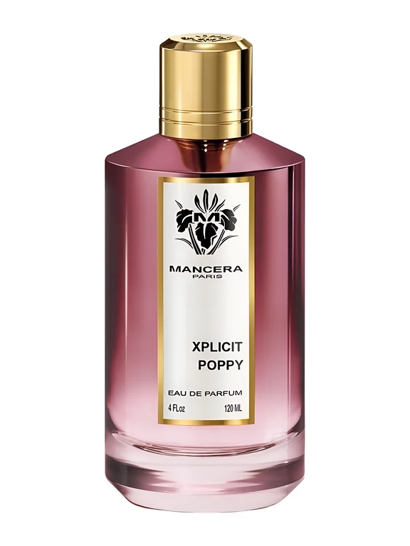 Mancera Xplicit Poppy - luxury perfume bottle