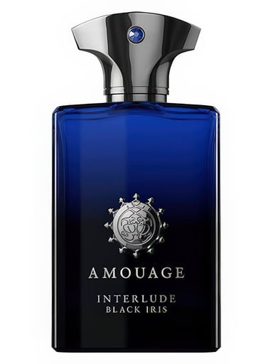 Amouage Interlude Black Iris - luxury perfume bottle