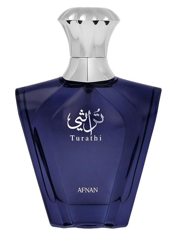 Afnan Turathi Blue - luxury perfume bottle