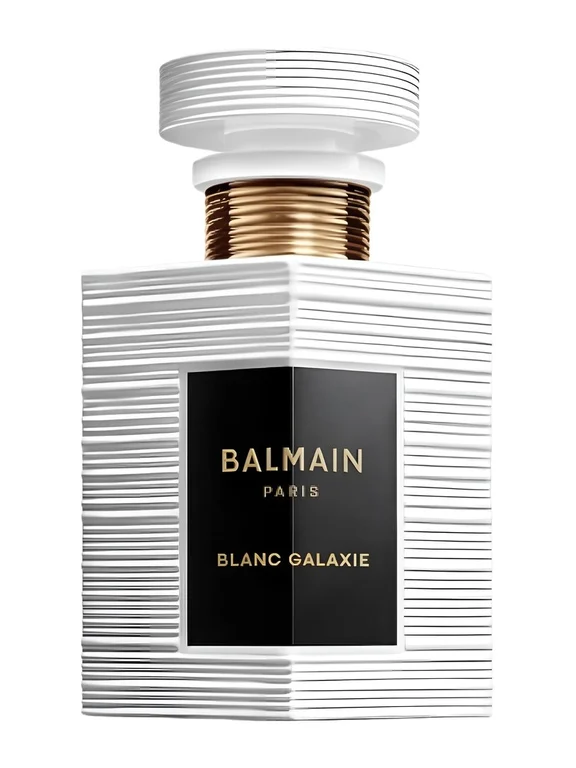 Balmain Blanc Galaxie Eau de Parfum perfume bottle - luxury fragrance