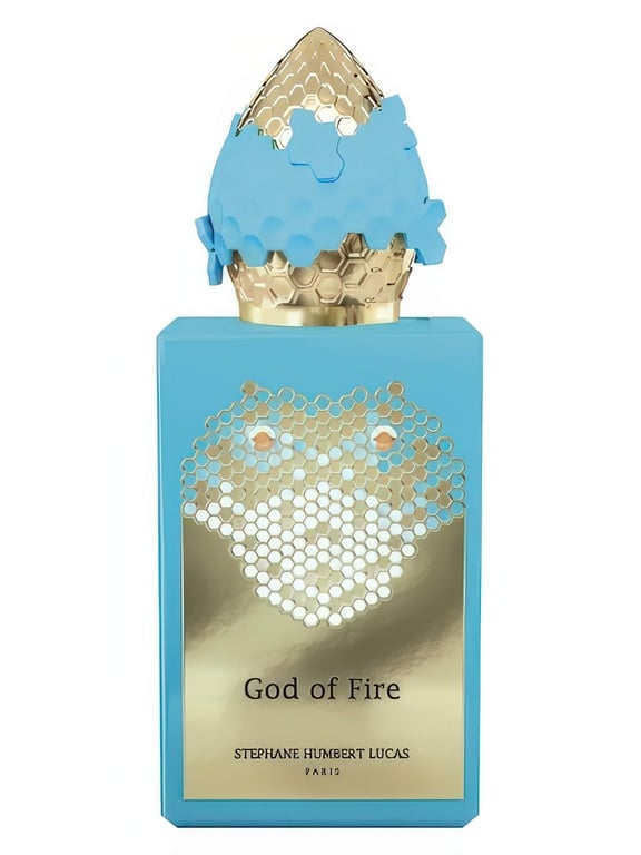 Stephane Humbert Lucas 777 God of Fire - luxury perfume bottle