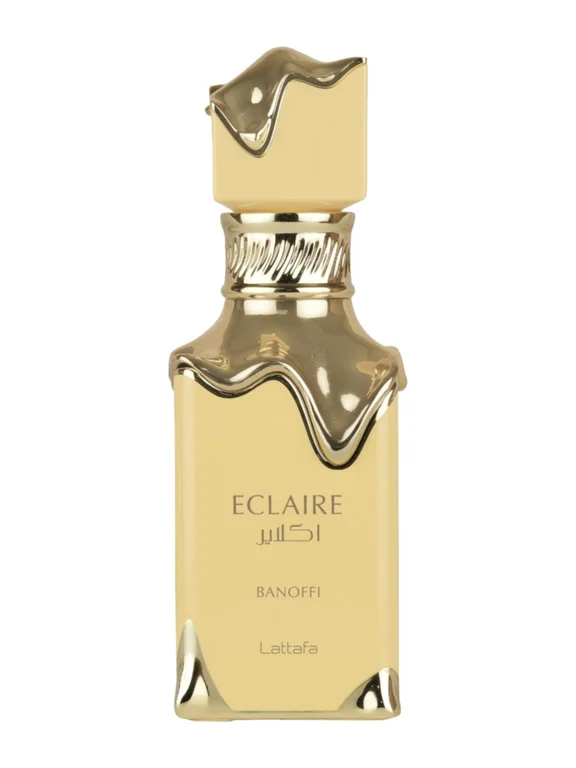 Lattafa Eclaire Banoffi - luxury perfume bottle