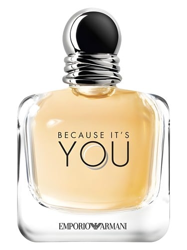 Giorgio Armani Emporio Armani Because It’s You perfume bottle
