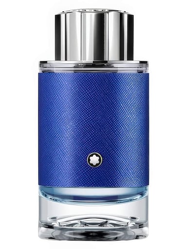Montblanc Explorer Ultra Blue - luxury perfume bottle