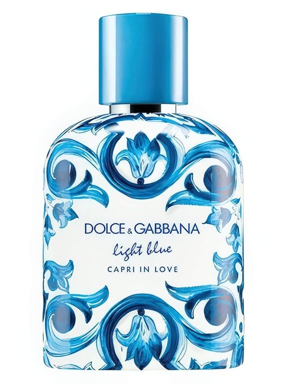 Dolce&Gabbana Light Blue Capri In Love Pour Homme Eau de Parfum - luxury perfume bottle