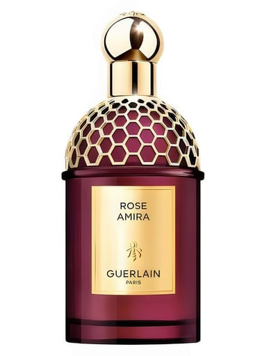 Guerlain Rose Amira - luxury perfume bottle