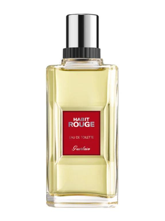 Guerlain Habit Rouge - luxury perfume bottle