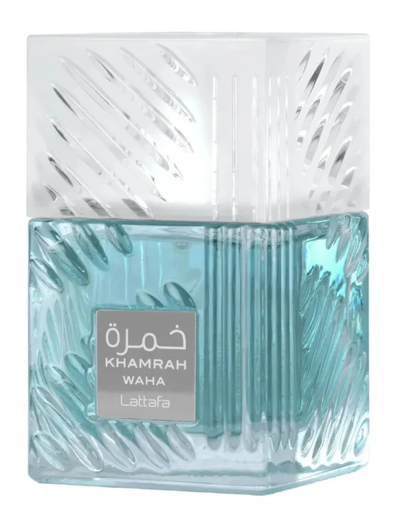 Lattafa Khamrah Waha - luxury perfume bottle