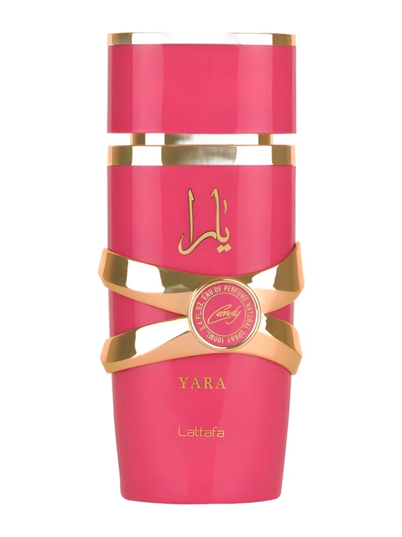 Lattafa Yara Candy - luxury perfume bottle