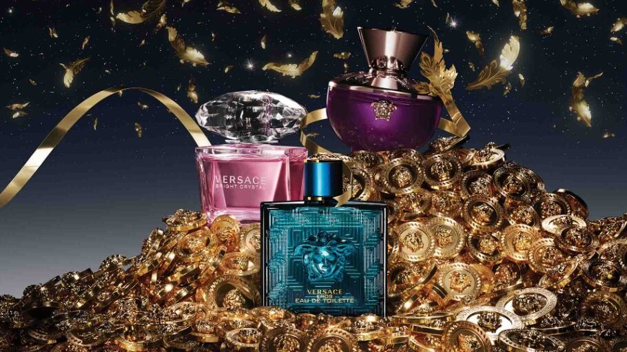 Versace brand story - luxury perfume house