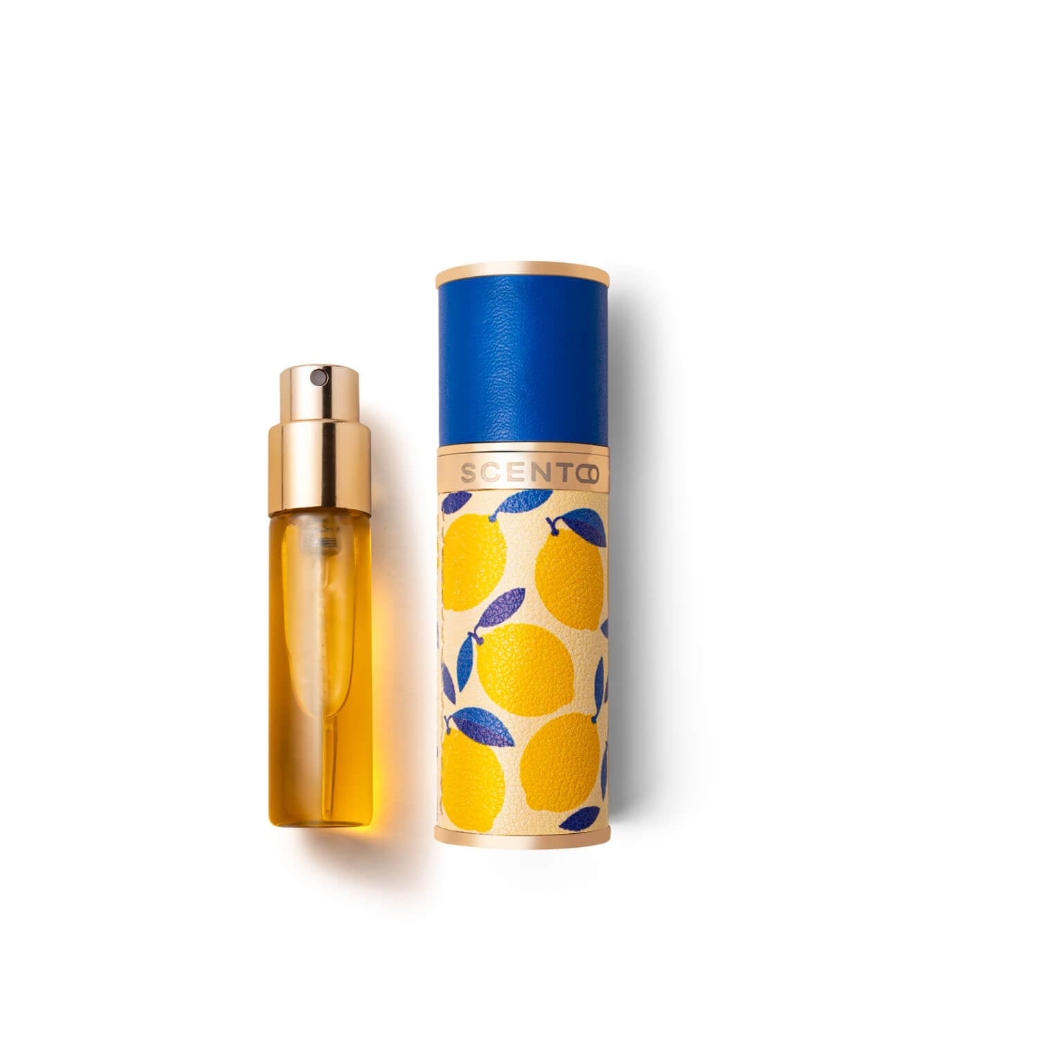 Scento atomizer case with perfume samples