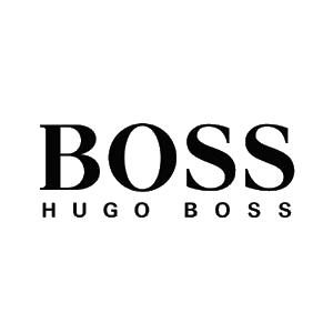 Hugo Boss logo - luxury perfume brand