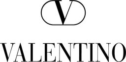 Valentino logo - luxury perfume brand