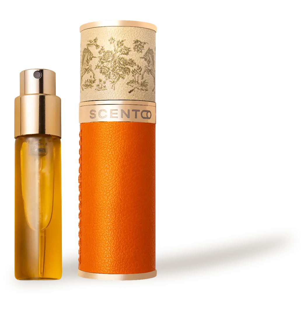 Scento perfume samples in premium atomizer case - designer fragrances from €2.90