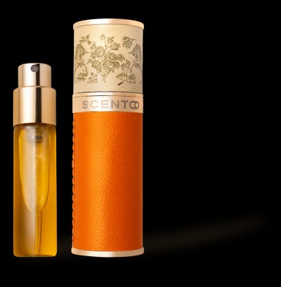 Scento perfume samples in premium atomizer case - designer fragrances from €2.90