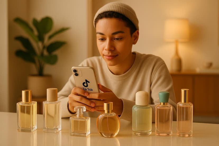 Le rôle de TikTok dans le comportement d'achat de parfums