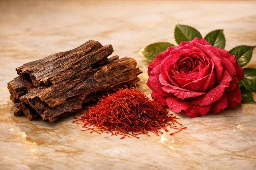 Les fragrances moyen-orientales dans la parfumerie contemporaine