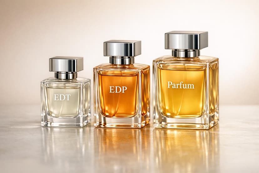 Longévité des Parfums : comparaison entre EDT, EDP et Parfum