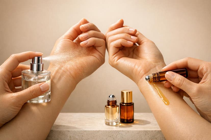 Parfumuri pe bază de alcool vs parfumuri pe bază de ulei: Ce să alegi