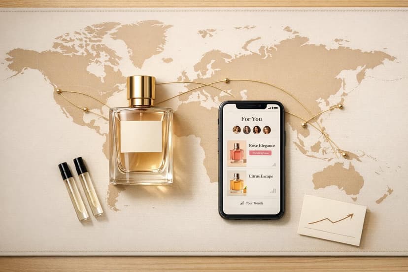 Statistiky online nakupování parfémů 2026: E-commerce trendy v oblasti vůní