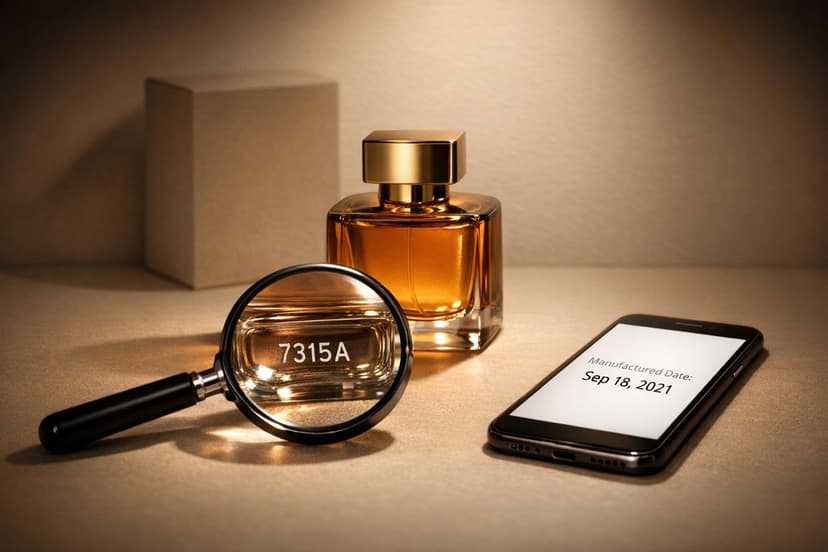 Chargencode-Tools zur Parfümverifizierung