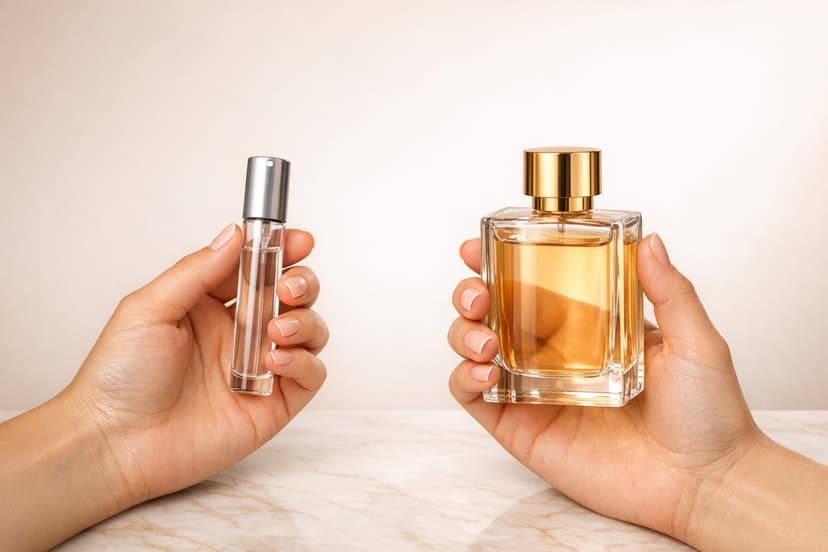 Decants vs Bottiglie Intere: Differenze Chiave