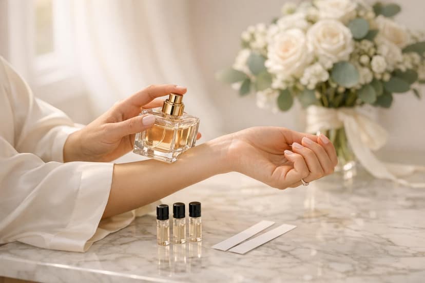 Comment choisir un parfum pour le jour de votre mariage