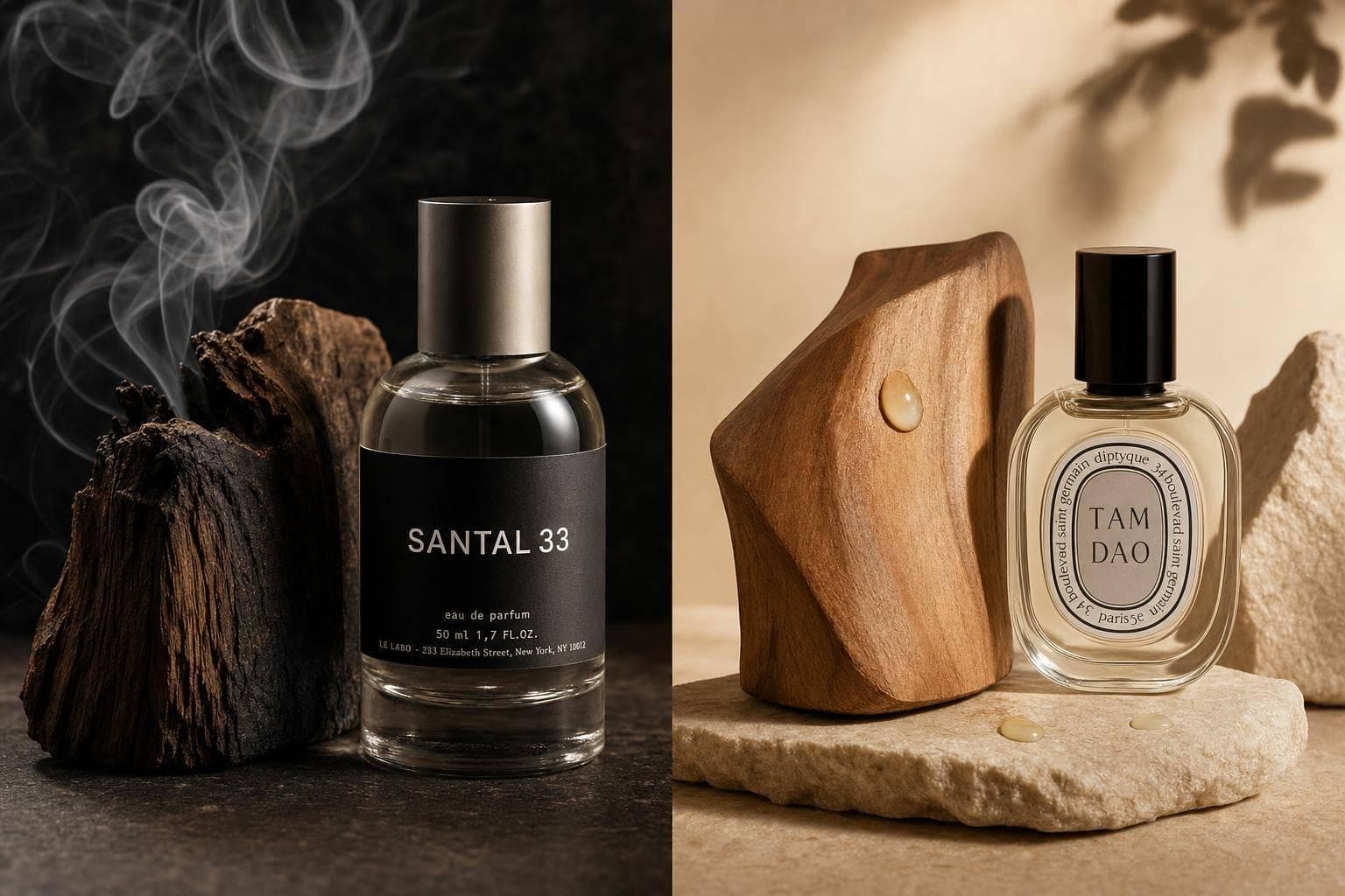 Le Labo Santal 33 vs Diptyque Tam Dao 2026: Which Sandalwood Wins