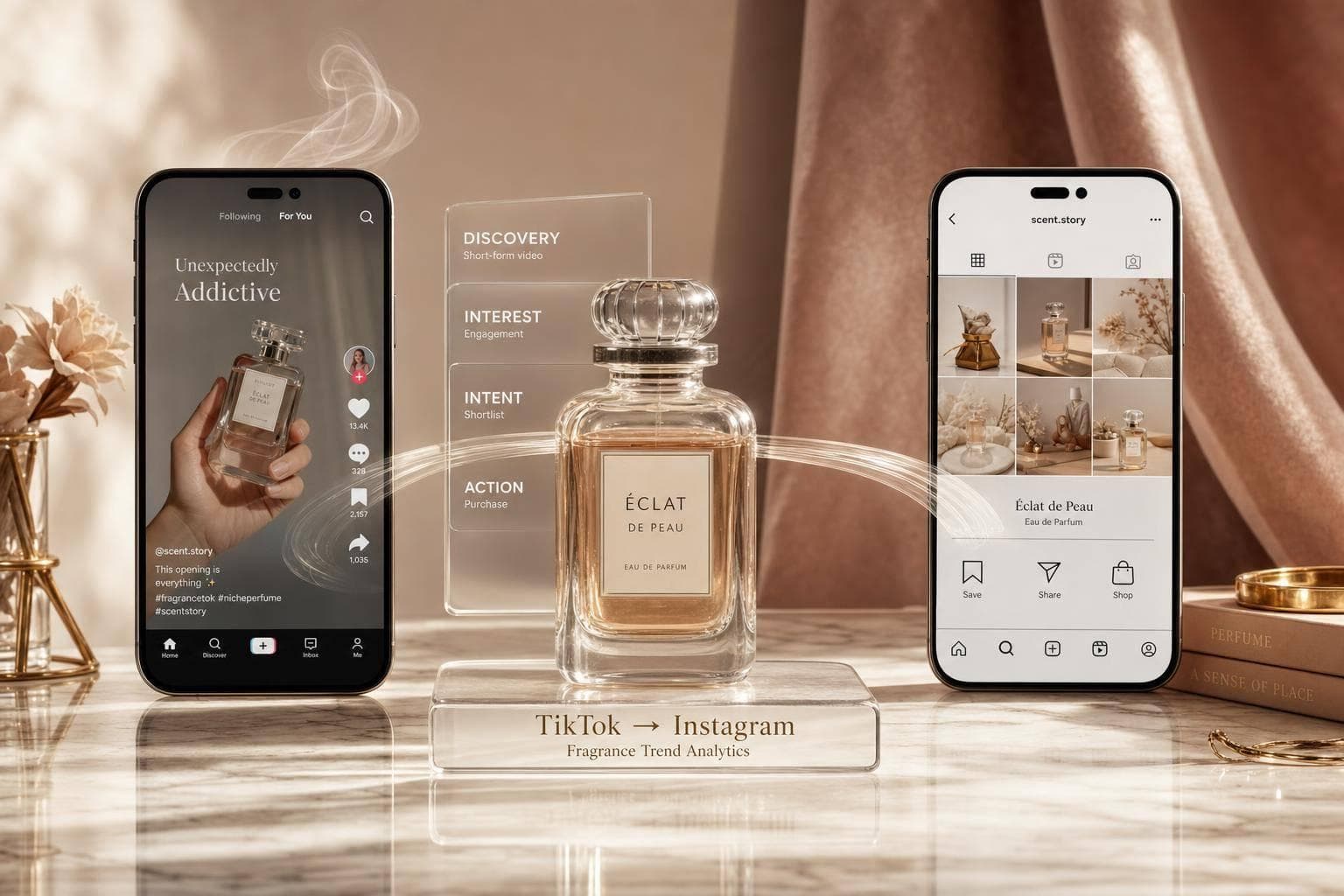 TikTok vs Instagram: Fragrance Trend Analytics