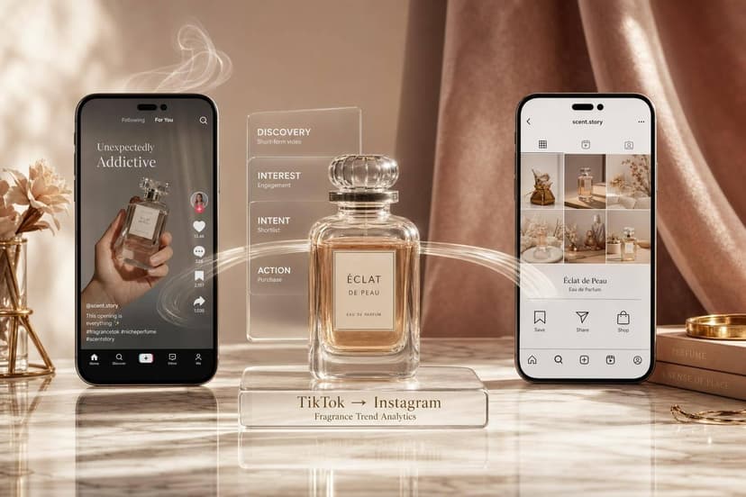 TikTok vs Instagram: Fragrance Trend Analytics