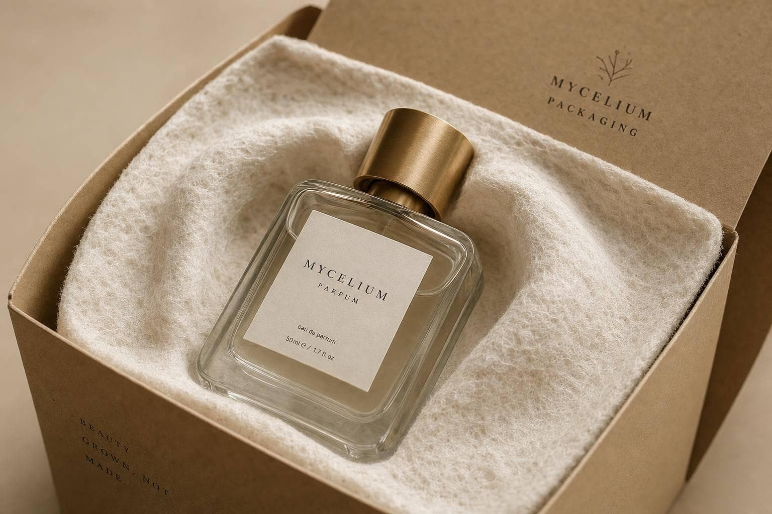 Mycelium Packaging: Future of Perfume Bottles?