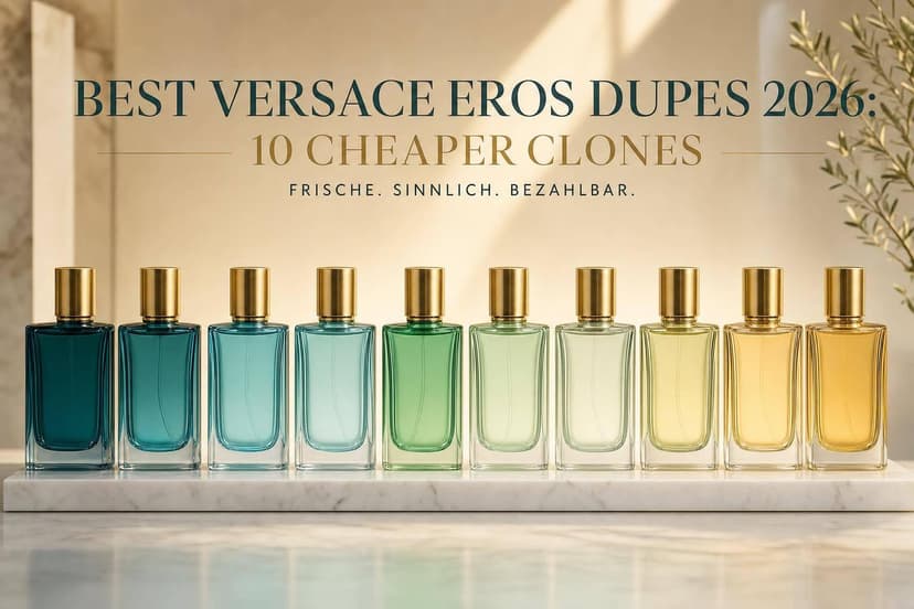 Nejlepší alternativy k Versace Eros pro rok 2026: 10 cenově dostupnějších klonů