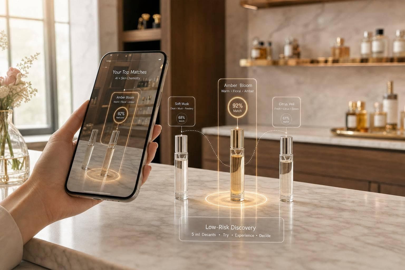 Future of Perfume Shopping with AR