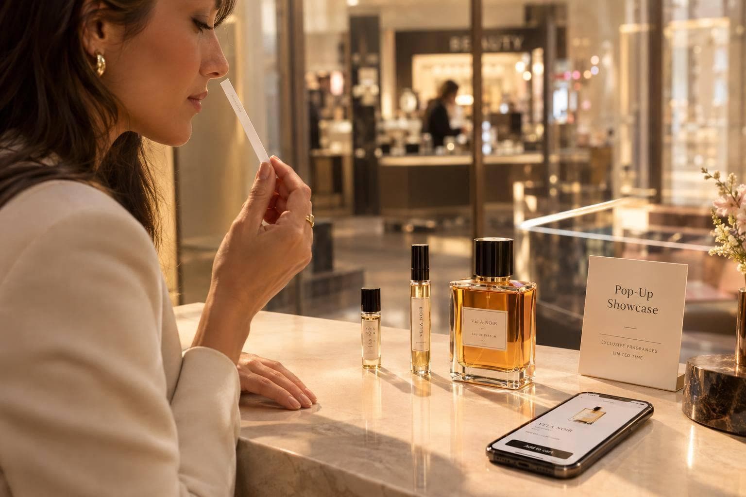 How Pop-Up Showcases Shape Niche Fragrance Sales