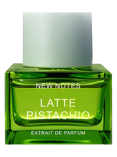 New Notes Latte Pistachio - luxury perfume bottle